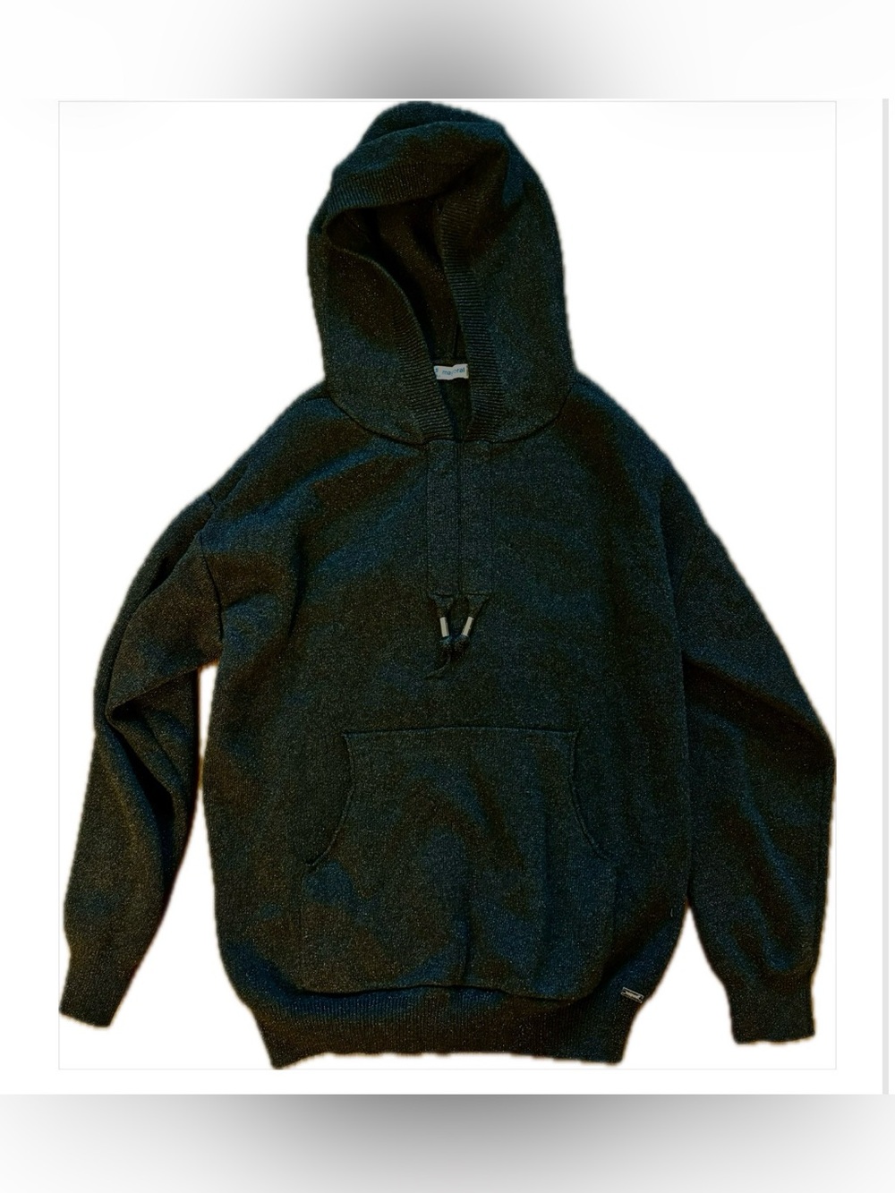 Like new Girl 9 Mayoral Gray Silver hoodie